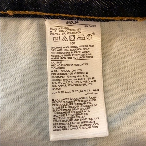 Old Navy Men Regular/Standard Blue Jeans Size 46 X 34 - Picture 4 of 7